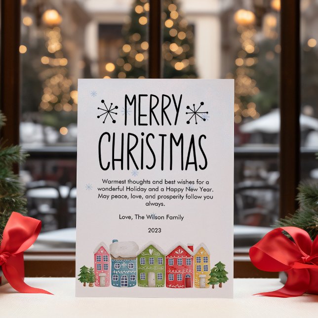 Tarjeta Festiva Navidades amables y acogedor apartamento en el vec (Subido por el creador)