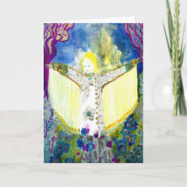 Tarjeta Festiva Navidades Ángel.