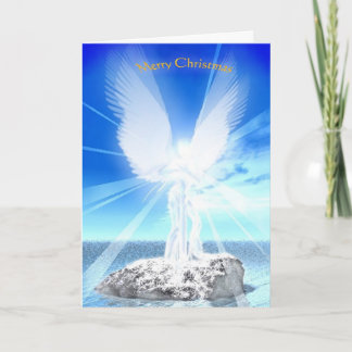 Tarjeta Festiva Navidades Angel