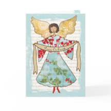 Navidades Angel Peace on Earth