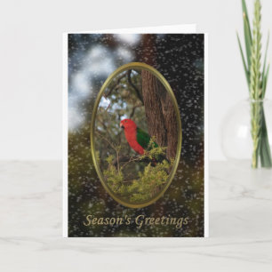 Tarjeta Festiva Navidades australianos
