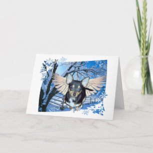 Tarjeta Festiva ¡Navidades azules sin ti!