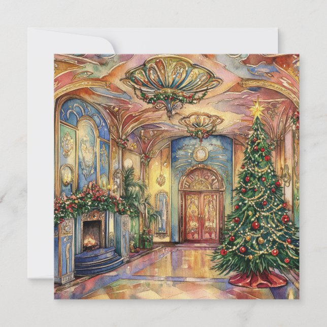 Tarjeta Festiva Navidades Ballroom (Anverso)