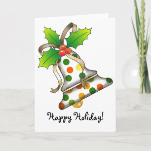 Tarjeta Festiva Navidades Bell - 12