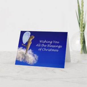 Tarjeta Festiva navidades bendecidos