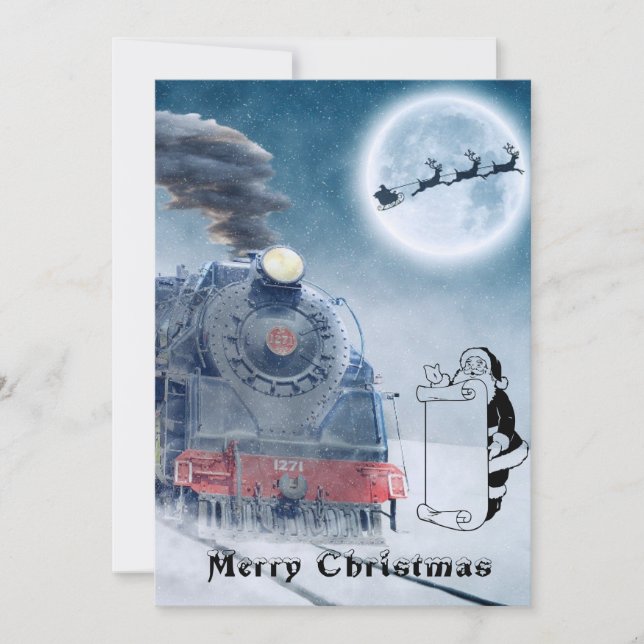 Tarjeta Festiva Navidades bingo (Anverso)