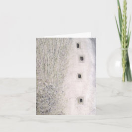 TARJETA FESTIVA NAVIDADES BLANCOS