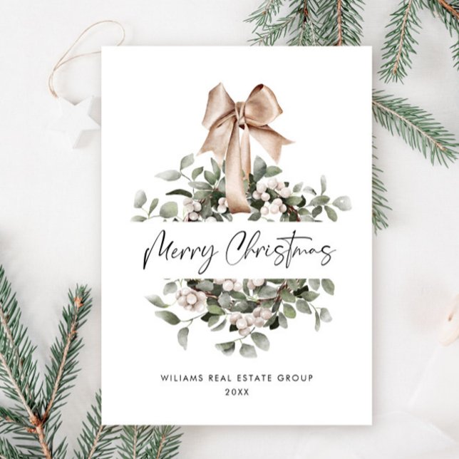 Tarjeta Festiva Navidades bohemios saludaron a las empresas (Subido por el creador)