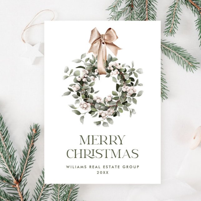 Tarjeta Festiva Navidades bohemios saludaron a las empresas (Subido por el creador)