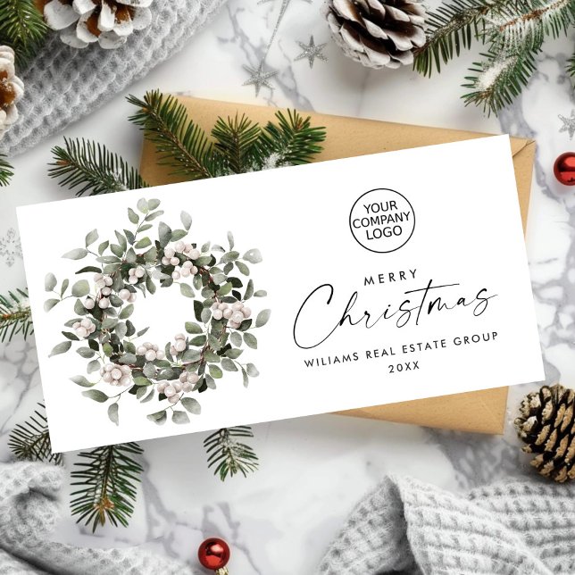 Tarjeta Festiva Navidades bohemios saludaron a las empresas (Subido por el creador)