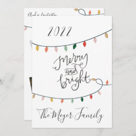 Tarjeta Festiva Navidades Brillantes Y Brillantes Iluminan 4 Fotog