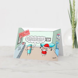 Tarjeta Festiva Navidades cancelados - Santa Fails Lateral Flow