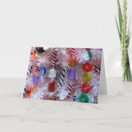 Tarjeta Festiva Navidades Candy