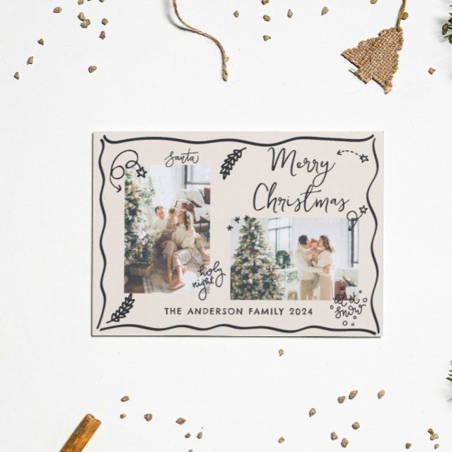 Tarjeta Festiva Navidades caprichosos (Subido por el creador)