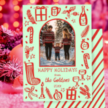 Navidades caprichosos adoran foto del arco Persona