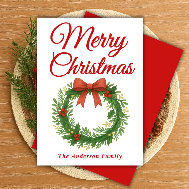 Tarjeta Festiva Navidades caprichosos escriben con cinta de opcion (Subido por el creador)