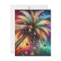 Navidades caprichosos Palm Tree Tropical Beach Viv