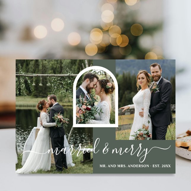 Tarjeta Festiva Navidades casados con guión de cerezo 6 Collage de (Subido por el creador)