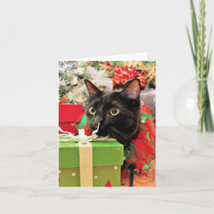 Tarjeta Festiva Navidades - Cat - Bentley