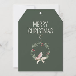 Tarjeta Festiva Navidades celebran feriado personalizado