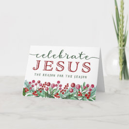 Tarjeta Festiva Navidades, celebran JESUS, la razón del mar