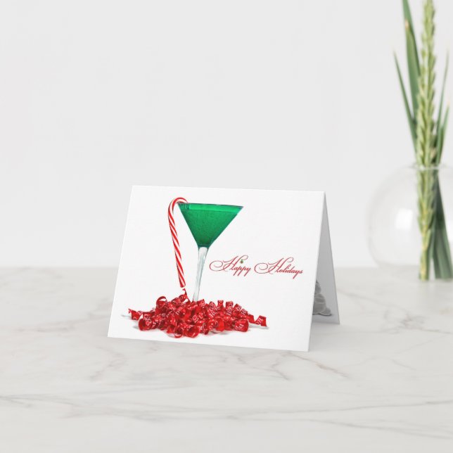 Tarjeta Festiva Navidades Cheer (Anverso)