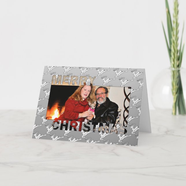 Tarjeta Festiva Navidades - Chihuahua (Anverso)