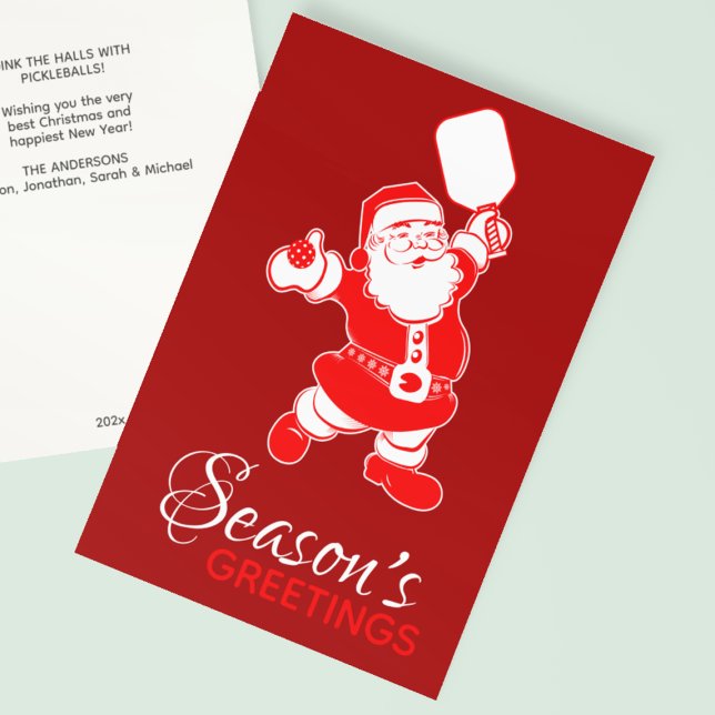 Tarjeta Festiva Navidades clásicos de bolas de bolas de bolas de b (Subido por el creador)