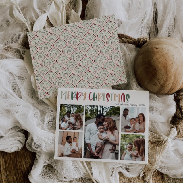 Tarjeta Festiva Navidades coloridos y festivos cinco fotos (Subido por el creador)