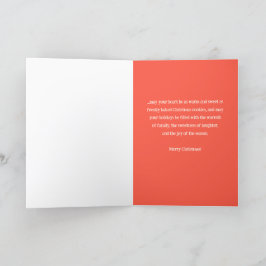 Tarjeta Festiva Navidades Cookie Crew