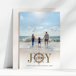 Tarjeta Festiva Navidades costeros | Foto de Alegría Náutica