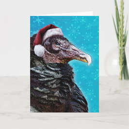 Tarjeta Festiva Navidades Cranky Old Buzzard