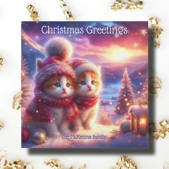 Tarjeta Festiva Navidades cristianos de gentileza festiva (Subido por el creador)