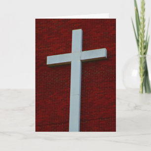 Tarjeta Festiva navidades cruzados