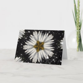 Tarjeta Festiva Navidades Daisy Star