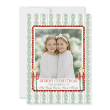 Navidades de acuarela Garland Nutcracker One Photo