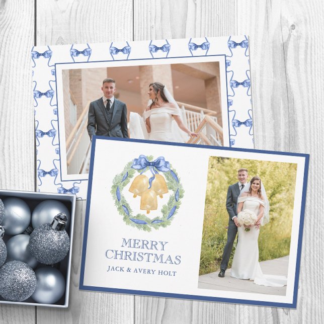 Tarjeta Festiva Navidades de acuarela o foto de Bodas (Subido por el creador)