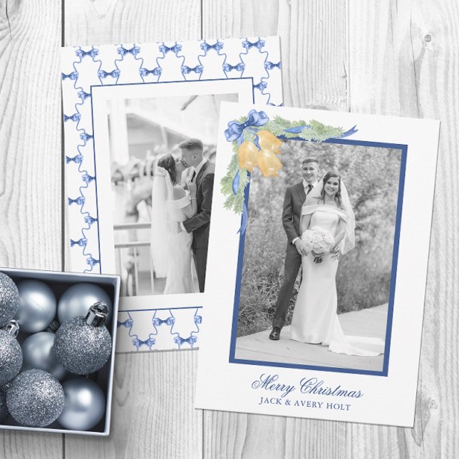 Tarjeta Festiva Navidades de acuarela o foto de Bodas (Subido por el creador)