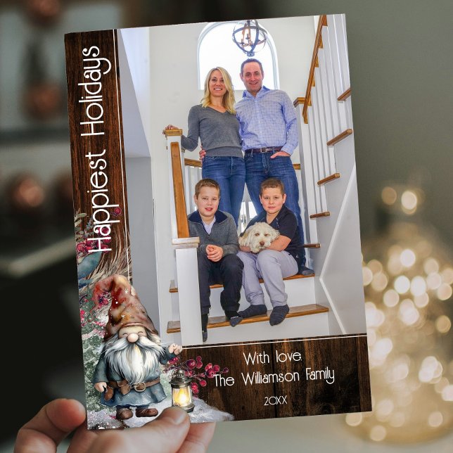 Tarjeta Festiva Navidades de acuarela rusas foto de Gnome (Subido por el creador)