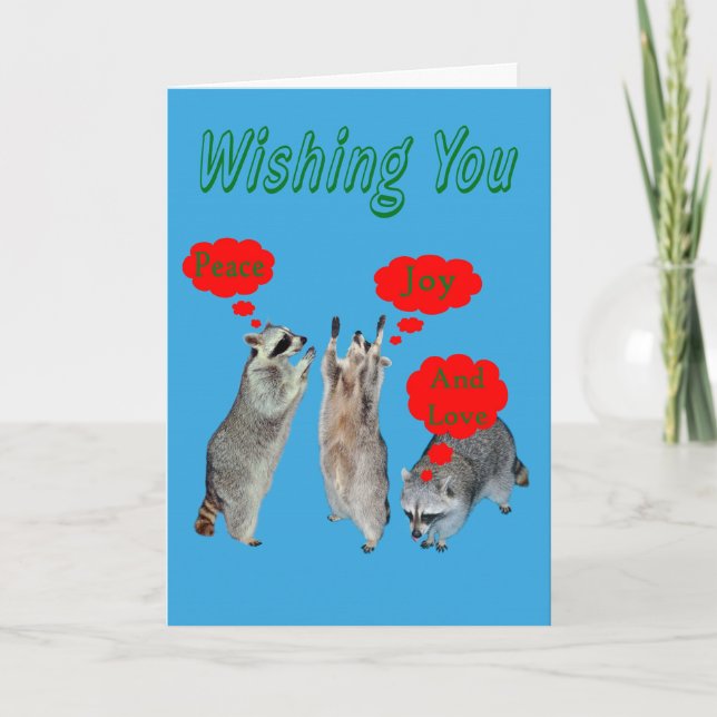 Tarjeta Festiva navidades de amor (Anverso)