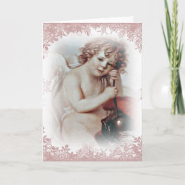 Tarjeta Festiva Navidades de Angel Cherub