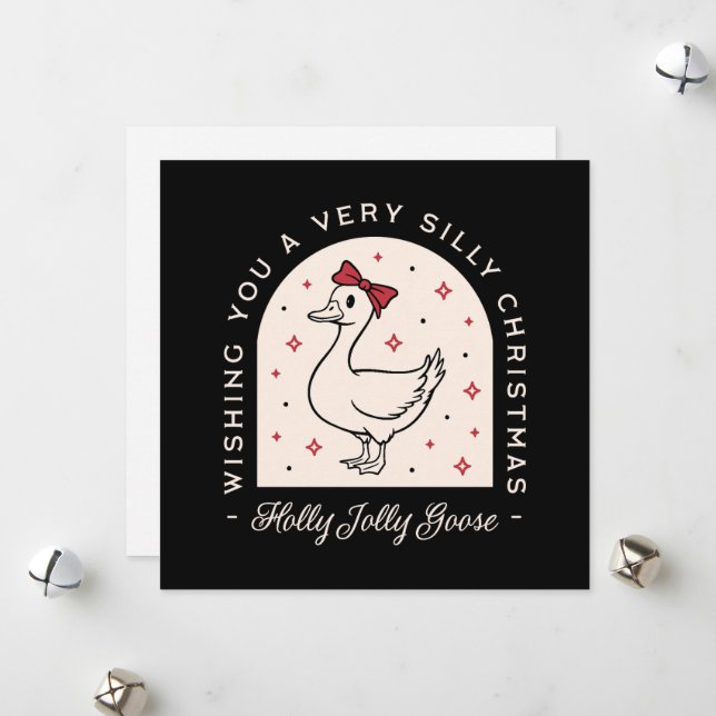 Tarjeta Festiva Navidades de animales de granja de galletas (Anverso/Reverso In Situ)