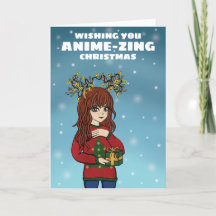 Navidades de Anime Chica