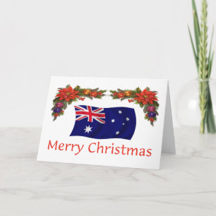 Tarjeta Festiva Navidades de Australia