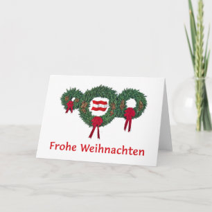Tarjeta Festiva Navidades de Austria 2