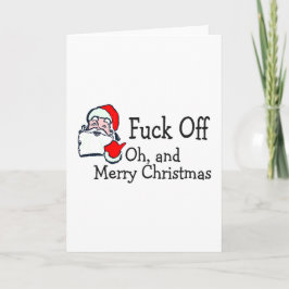 Tarjeta Festiva Navidades de Bah Humbug