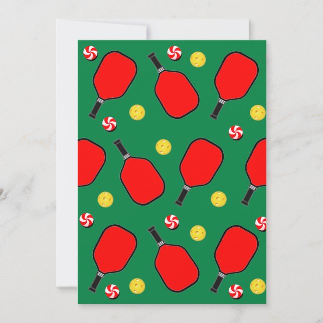 Tarjeta Festiva Navidades de baloncesto (Anverso)