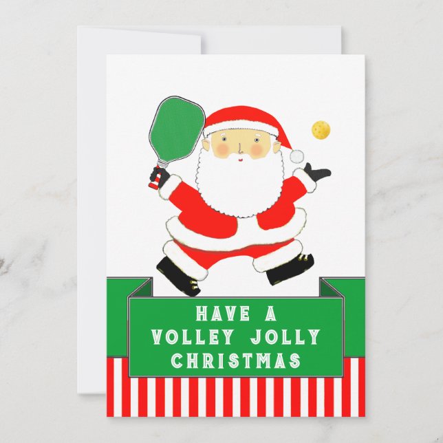 Tarjeta Festiva Navidades de baloncesto (Anverso)