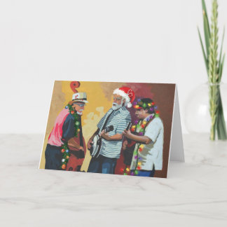 Tarjeta Festiva Navidades de Bluegrass