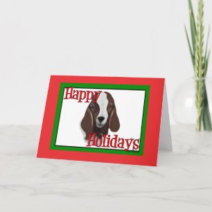 Tarjeta Festiva Navidades de Boer Goer Holiday